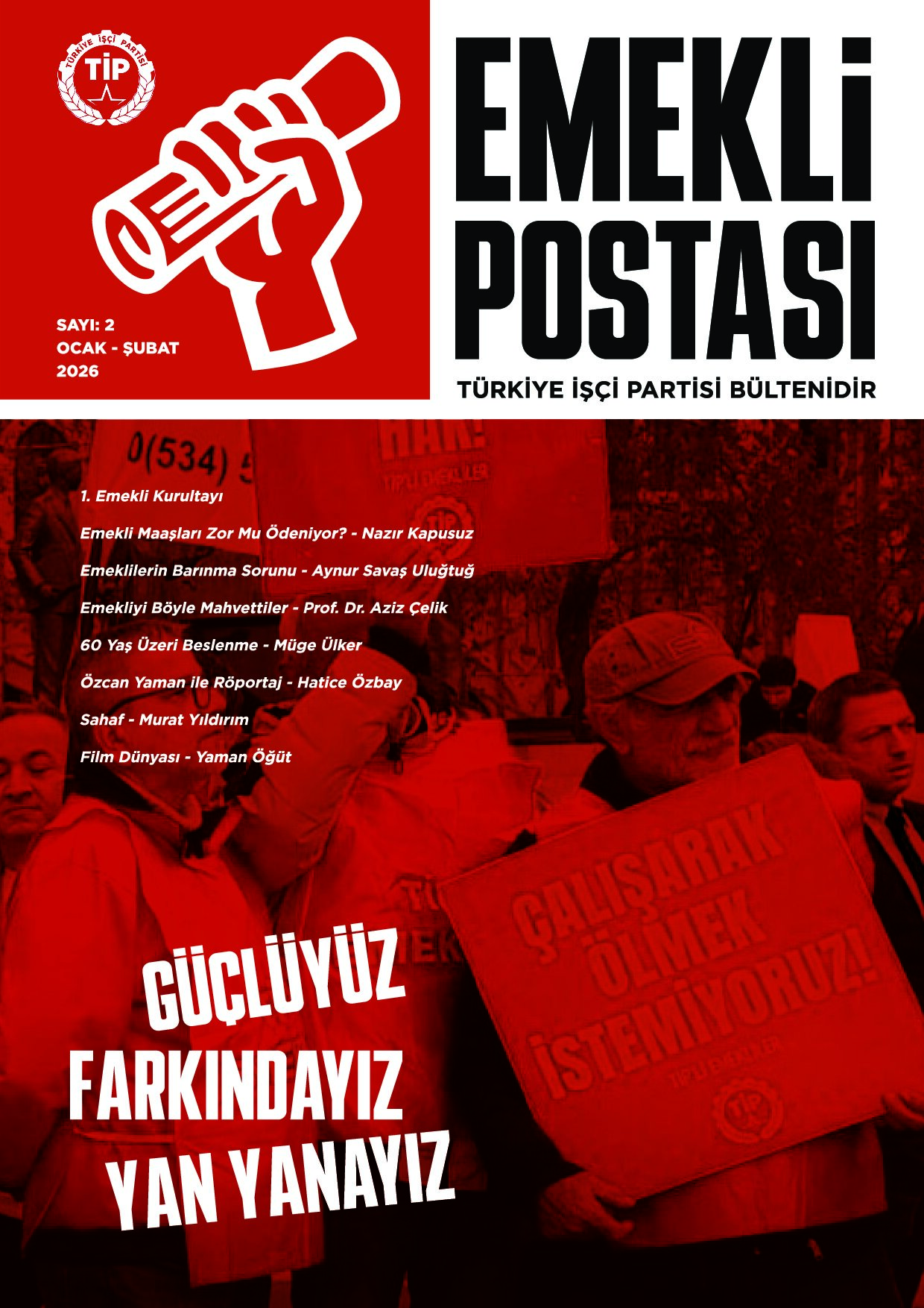 Emekli Postası Sayı 2 kapağı