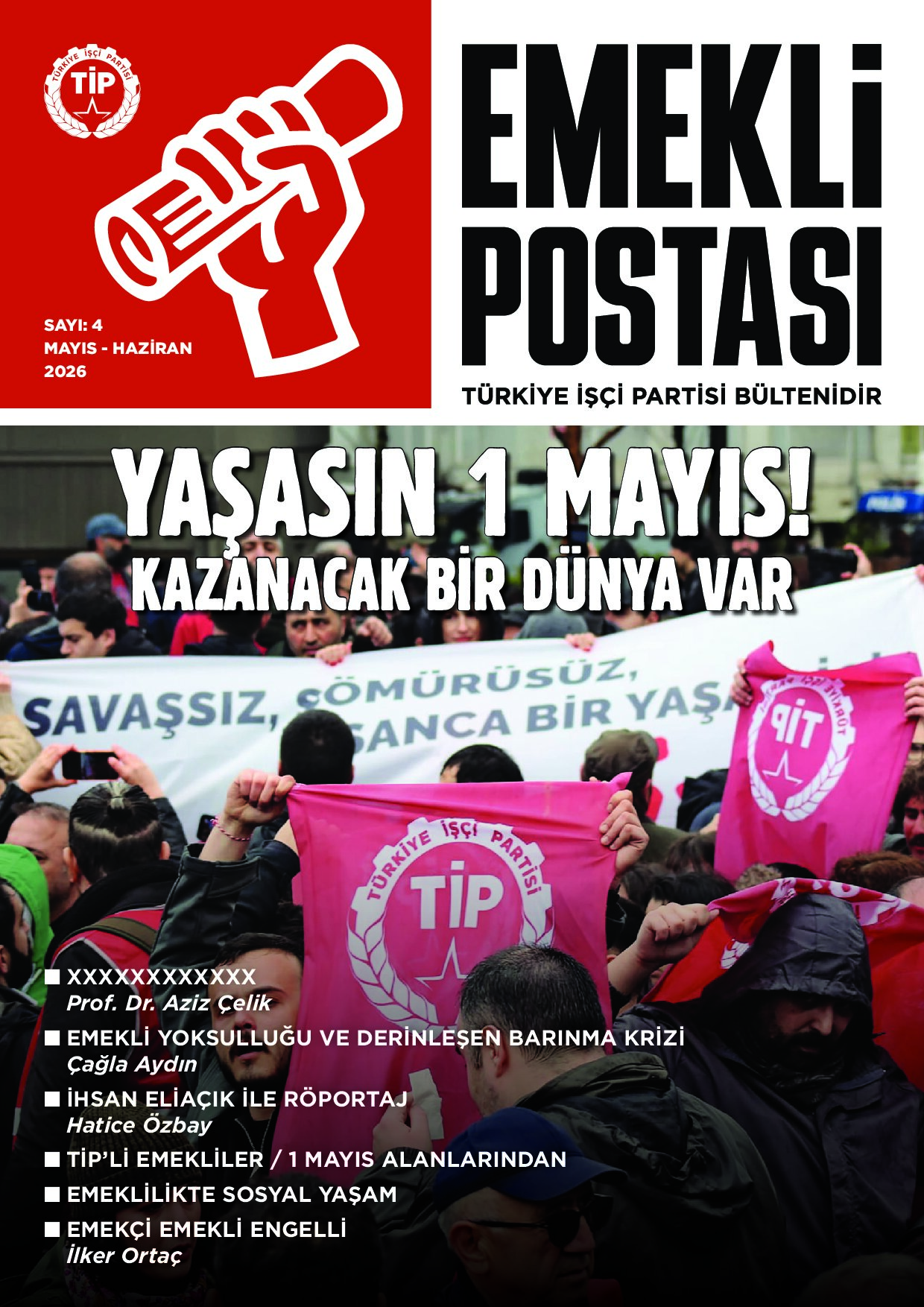 Emekli Postası Sayı 4 kapağı