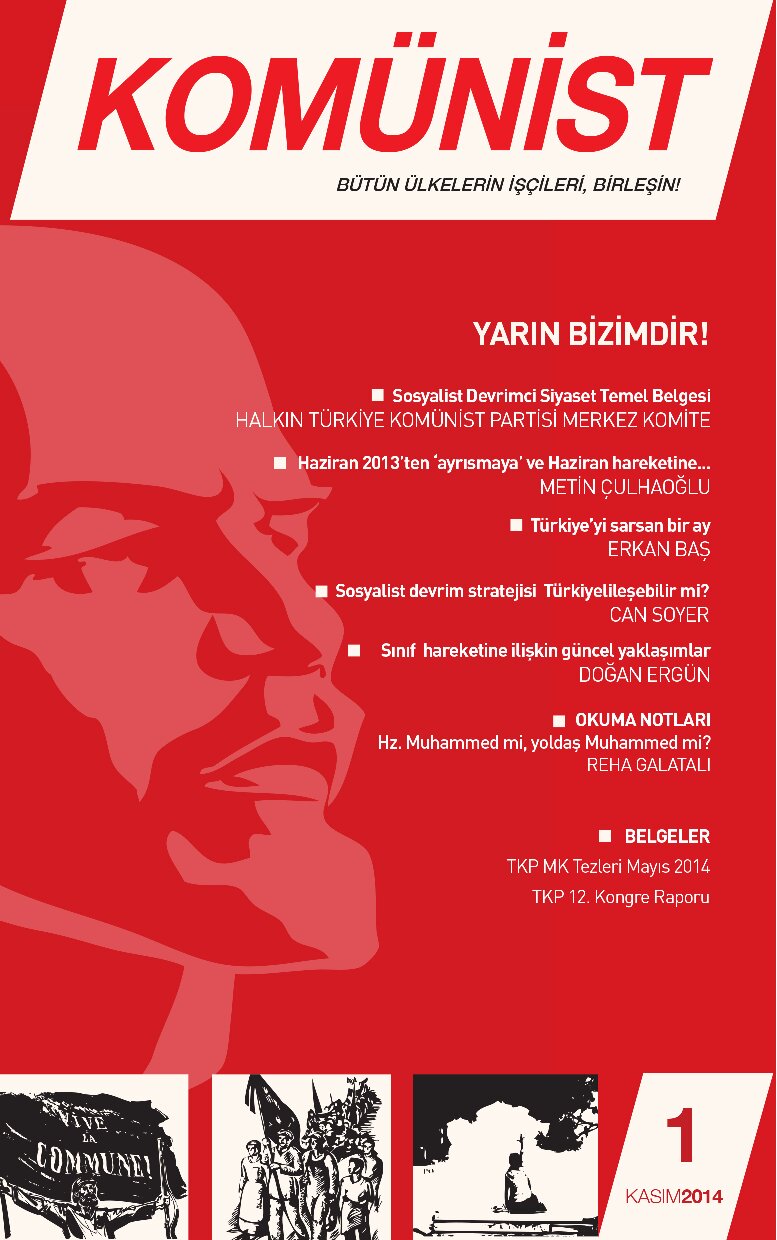 Sayı 1 - Sayfa 1