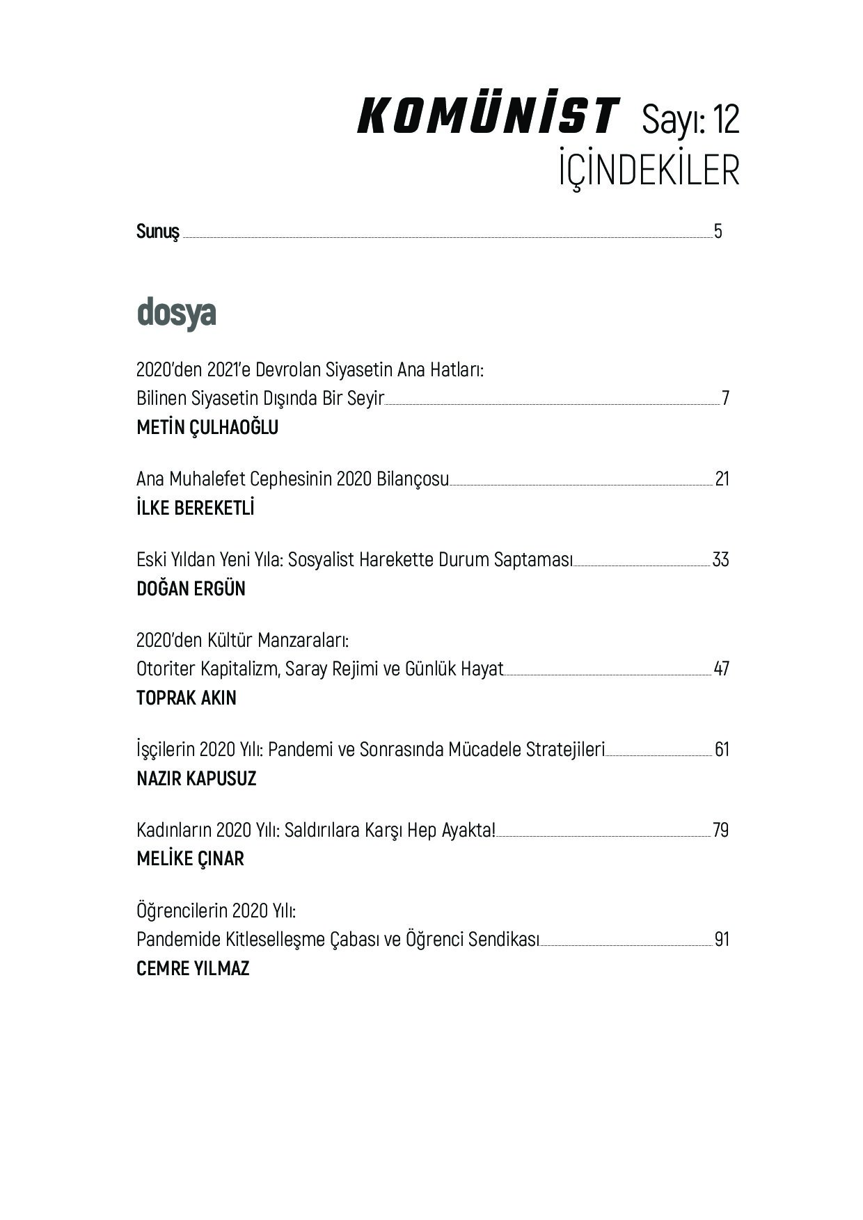 Sayı 12 - Sayfa 5
