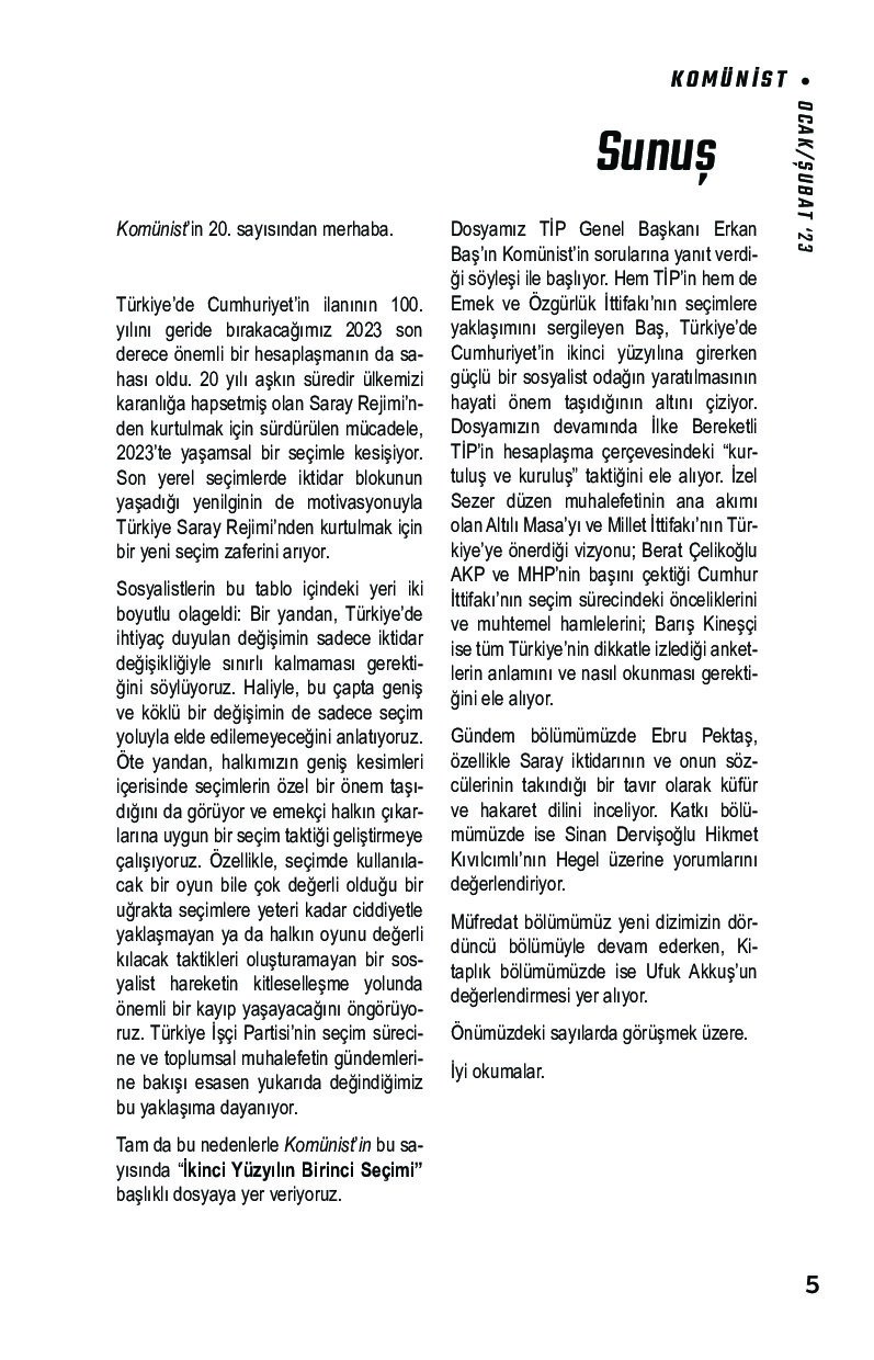 Sayı 20 - Sayfa 5