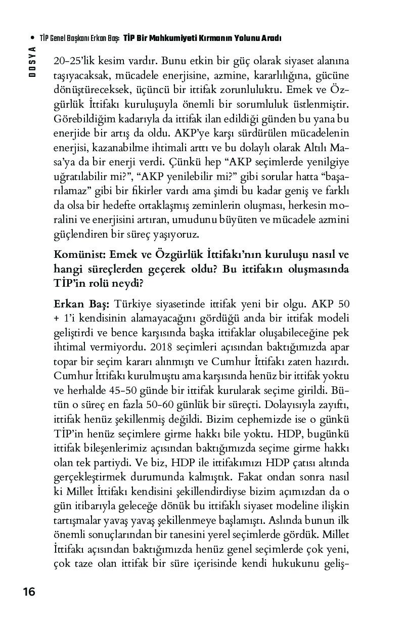 Sayı 20 - Sayfa 16
