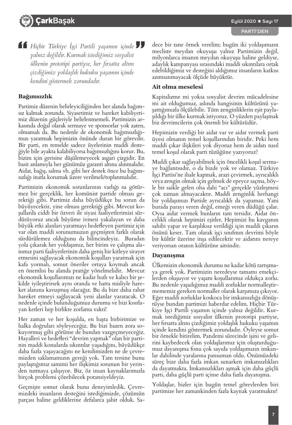 Sayı 17 - Sayfa 7