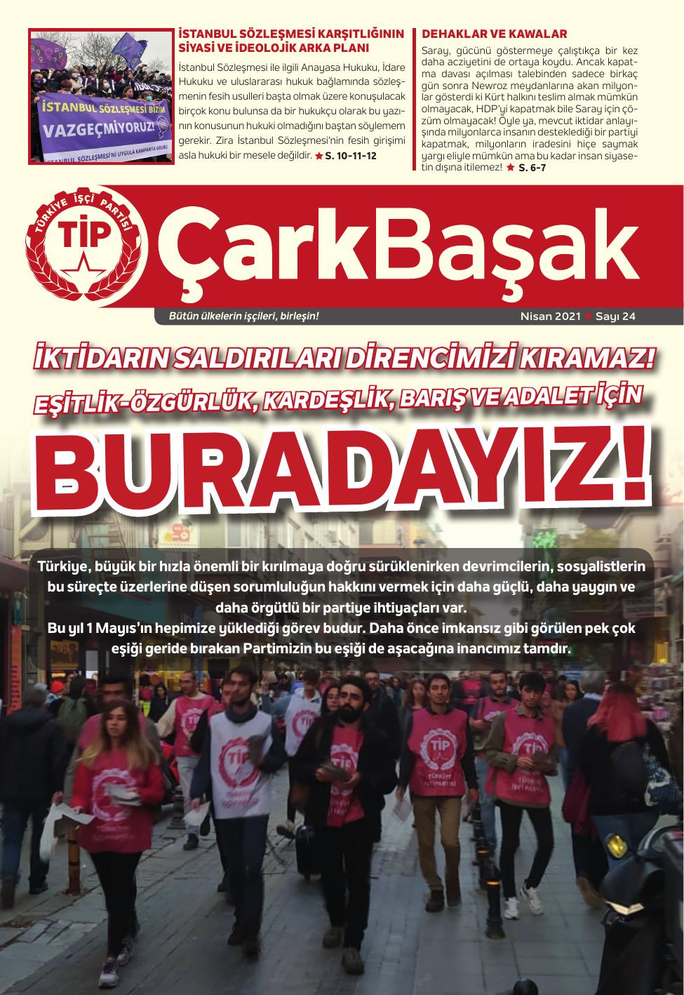Sayı 24 kapak (1. sayfa)