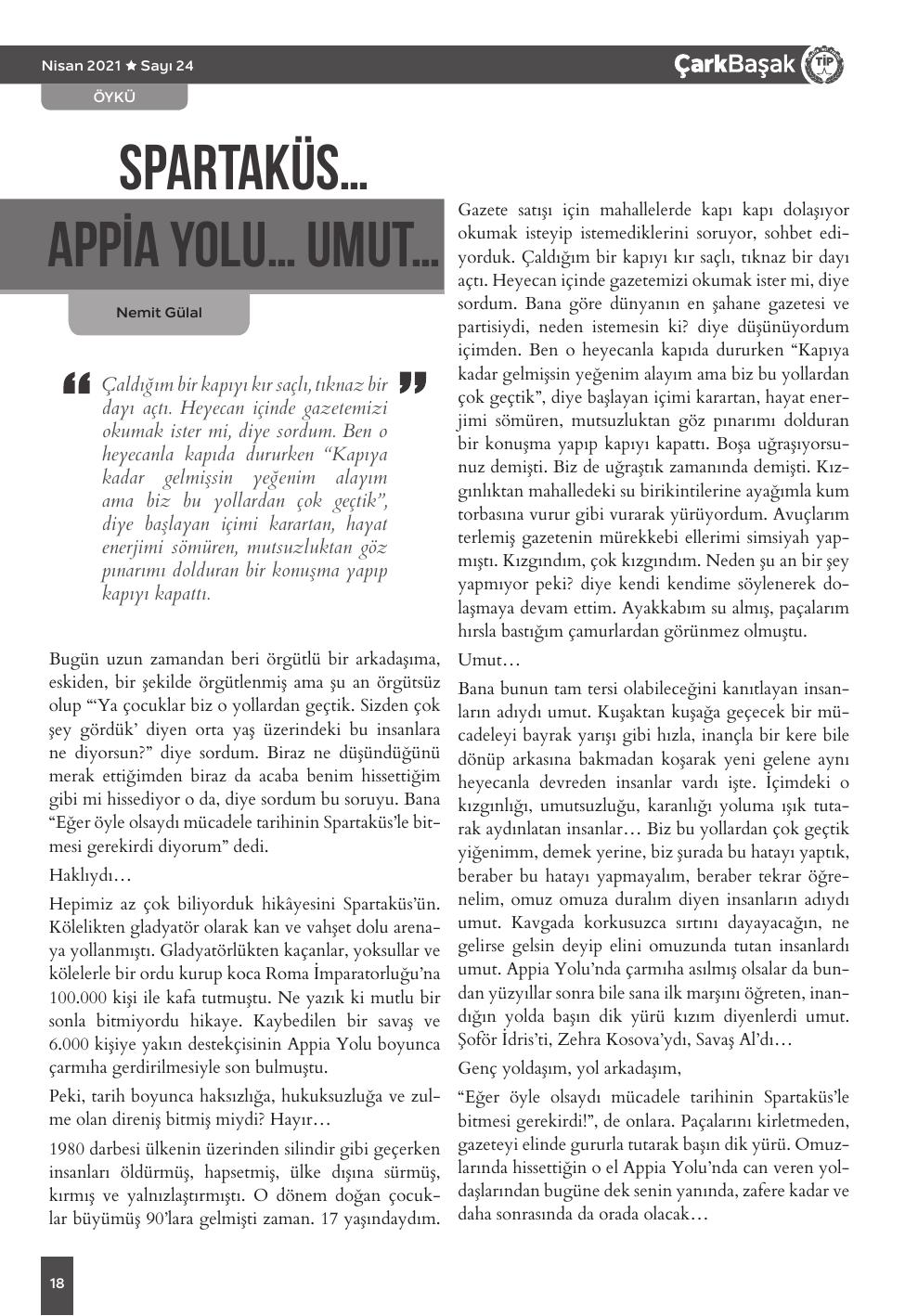 Sayı 24 - Sayfa 18