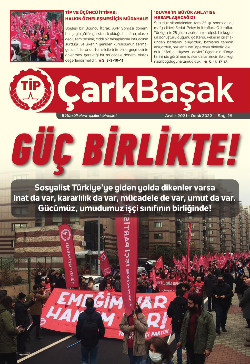 Sayı 29 kapak (1. sayfa)