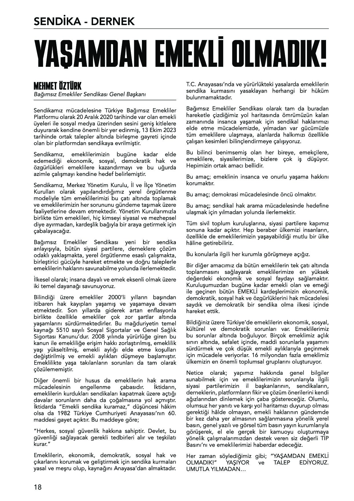 Sayı 2 - Sayfa 18