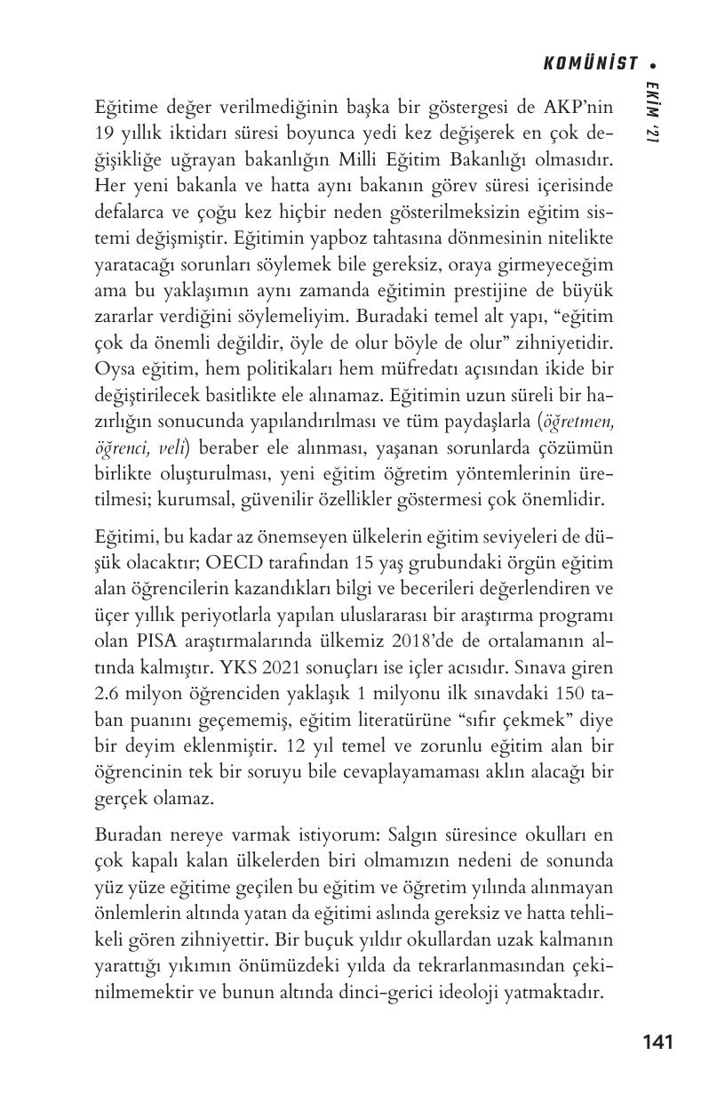 Sayı 15 - Sayfa 141