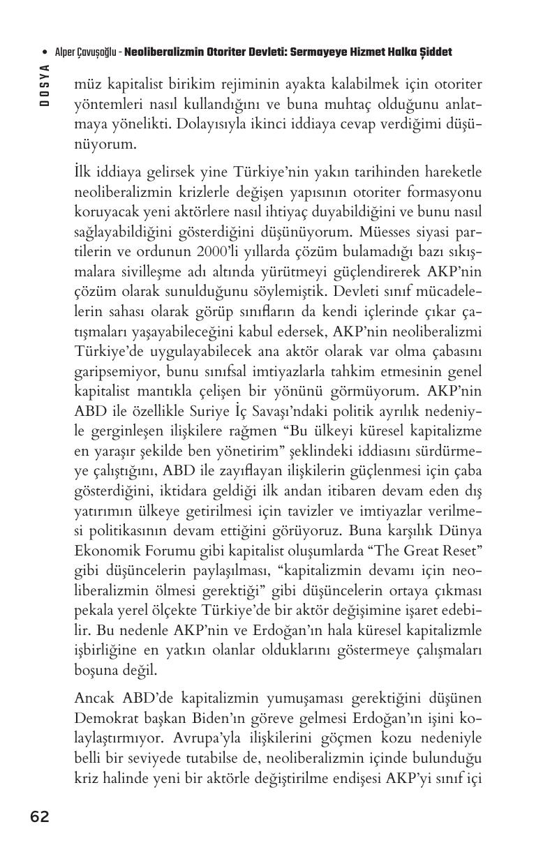 Sayı 15 - Sayfa 62