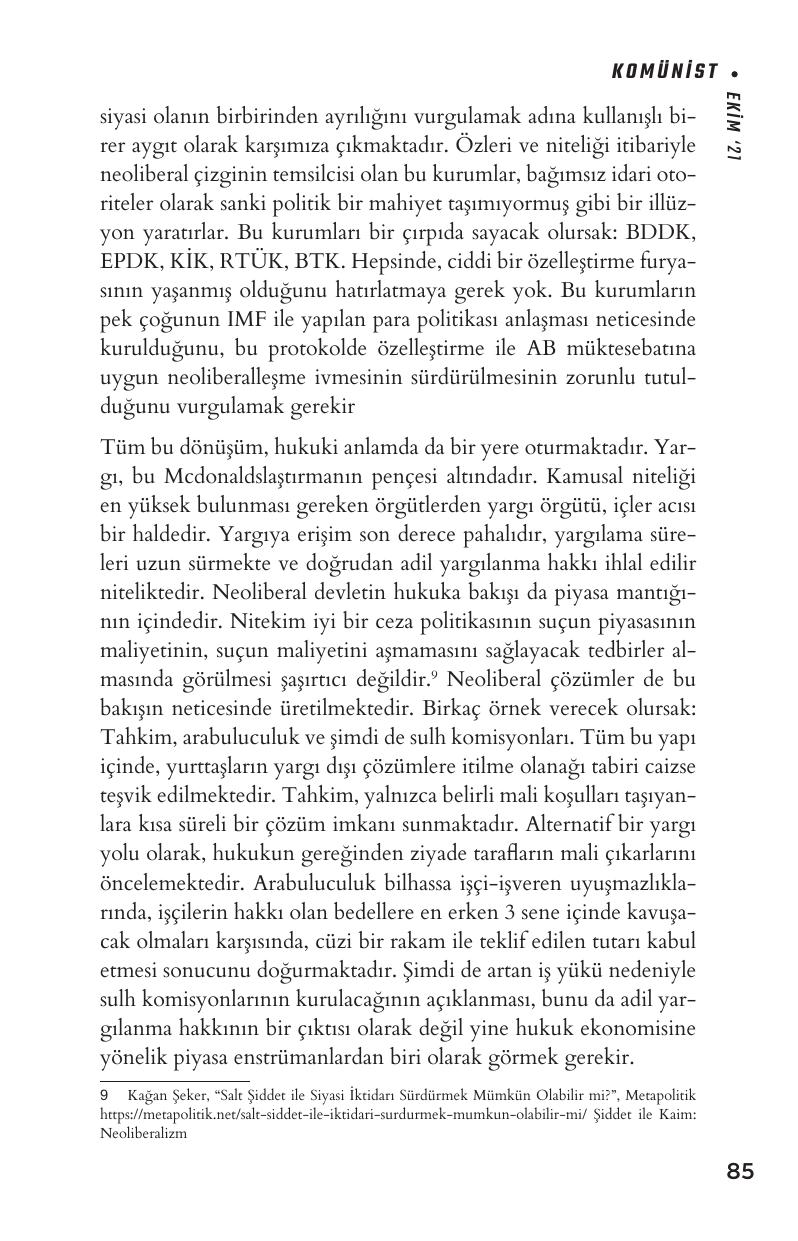 Sayı 15 - Sayfa 85