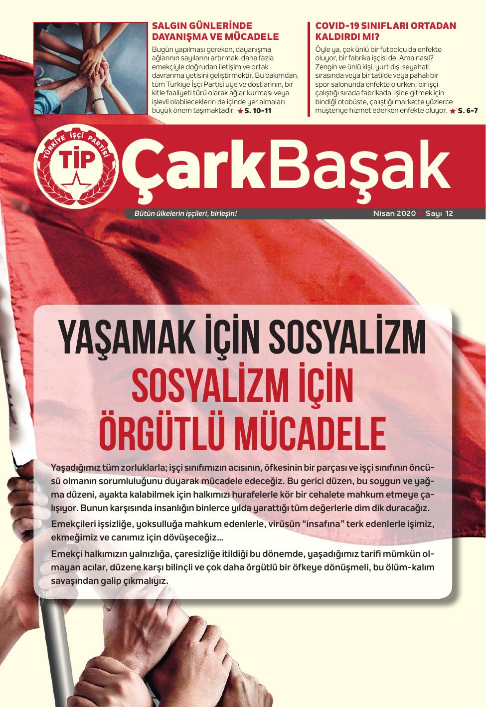 Sayı 12 kapak (1. sayfa)