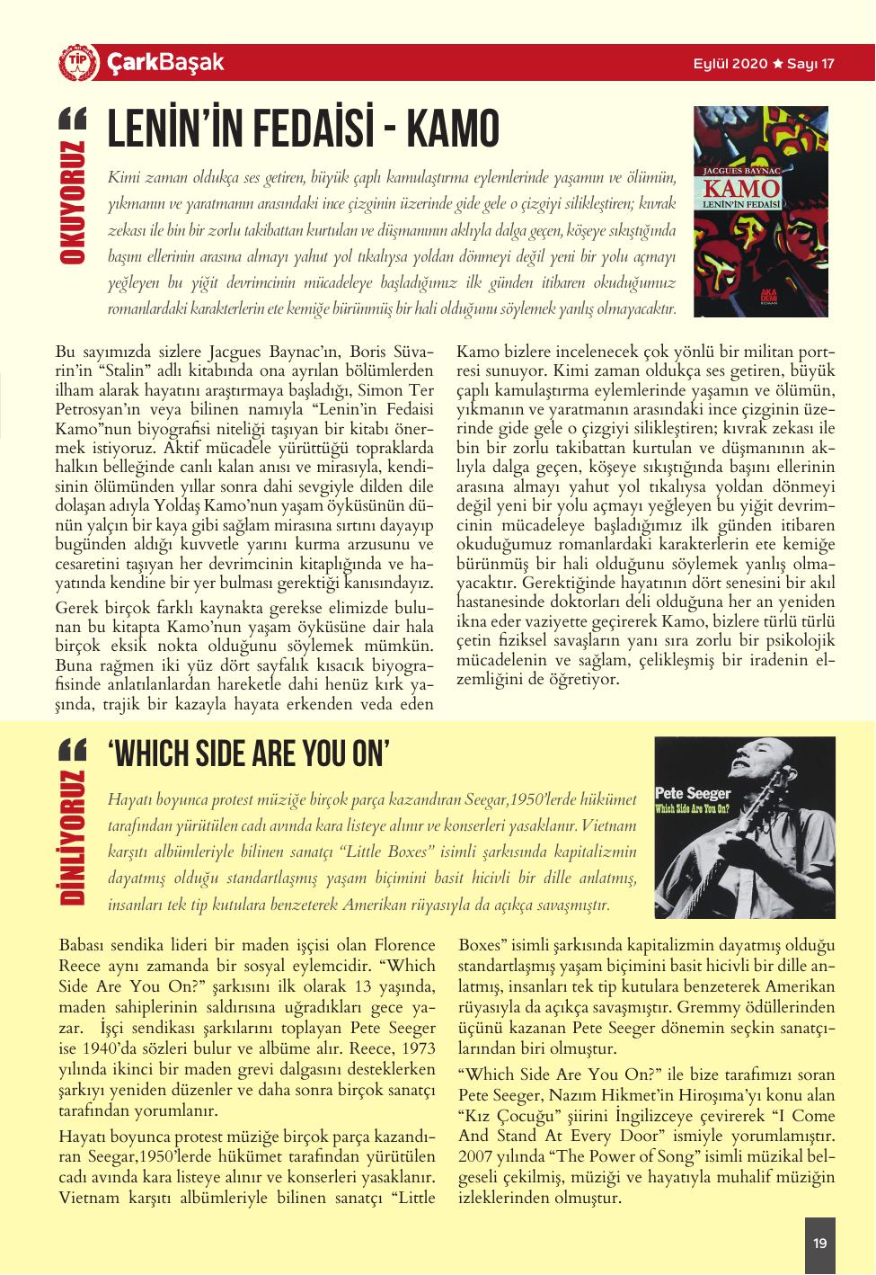 Sayı 17 - Sayfa 19