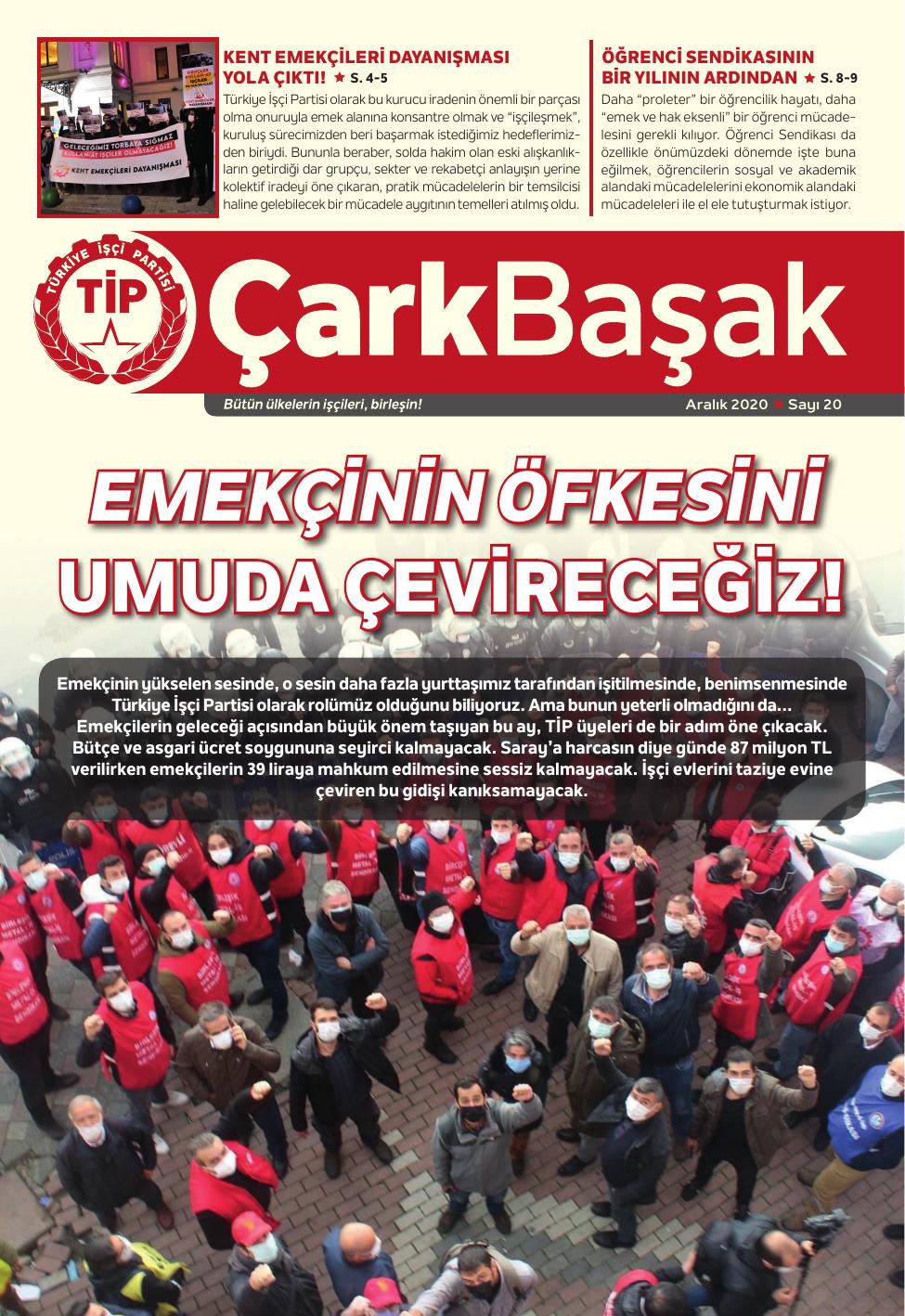 Sayı 20 kapak (1. sayfa)