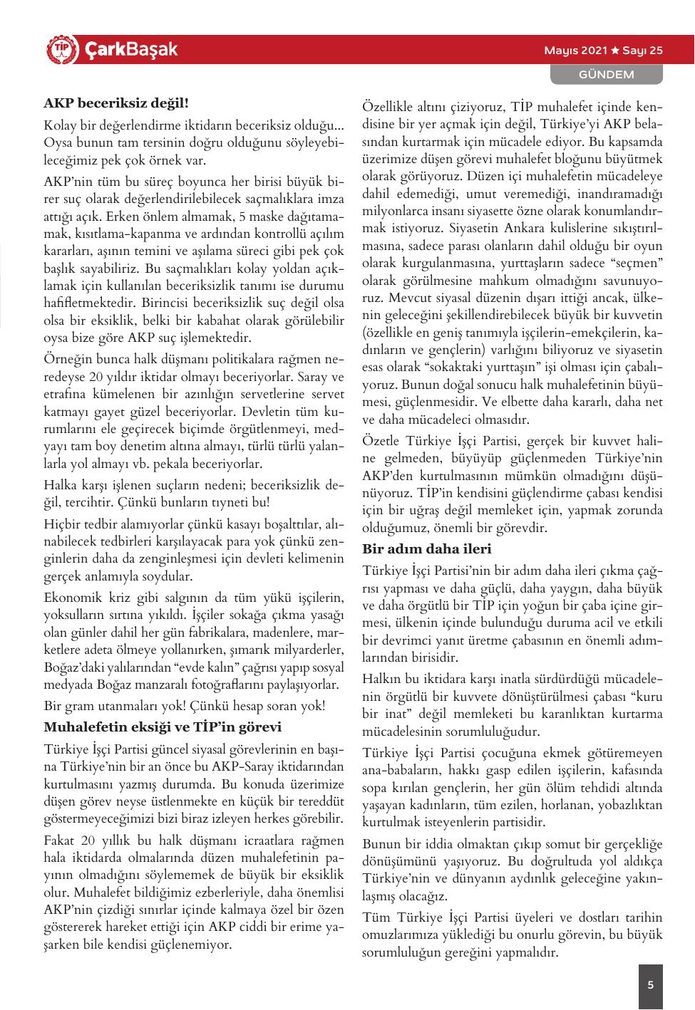 Sayı 25 - Sayfa 5